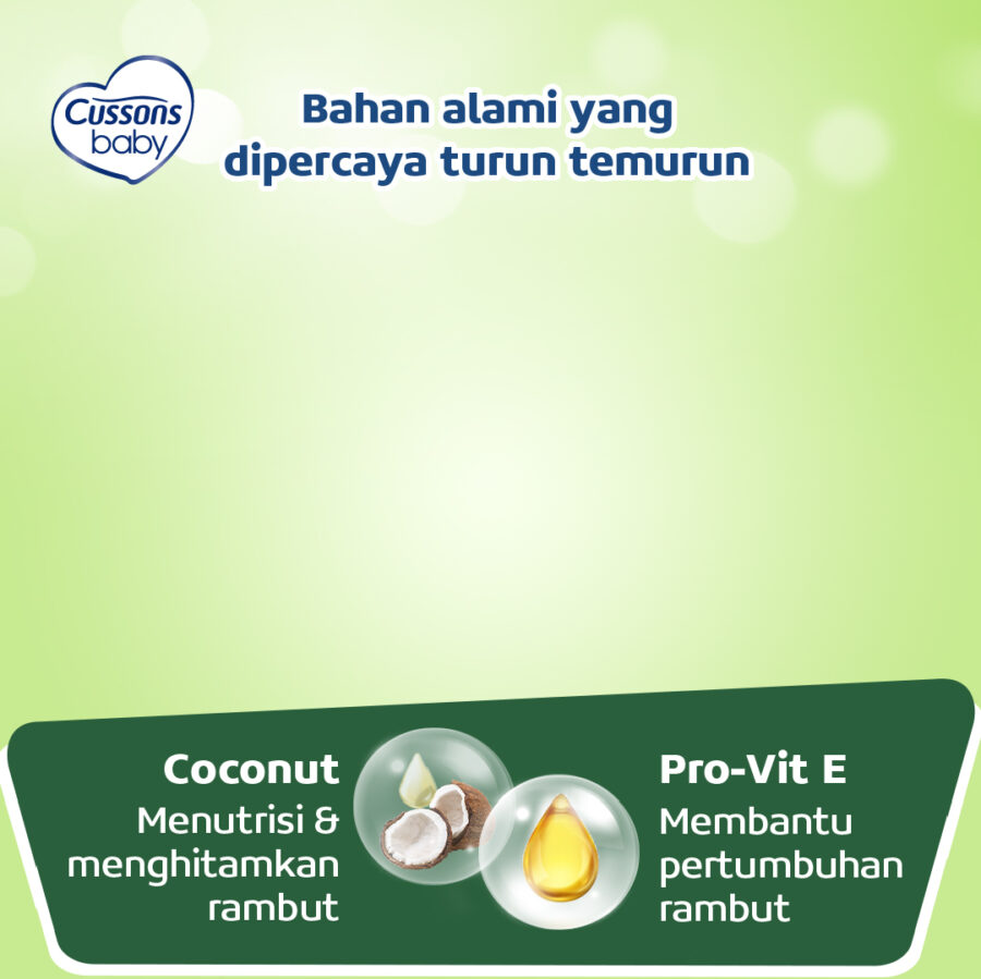 Cussons Baby Natural Hair Oil Coconut - Image 3
