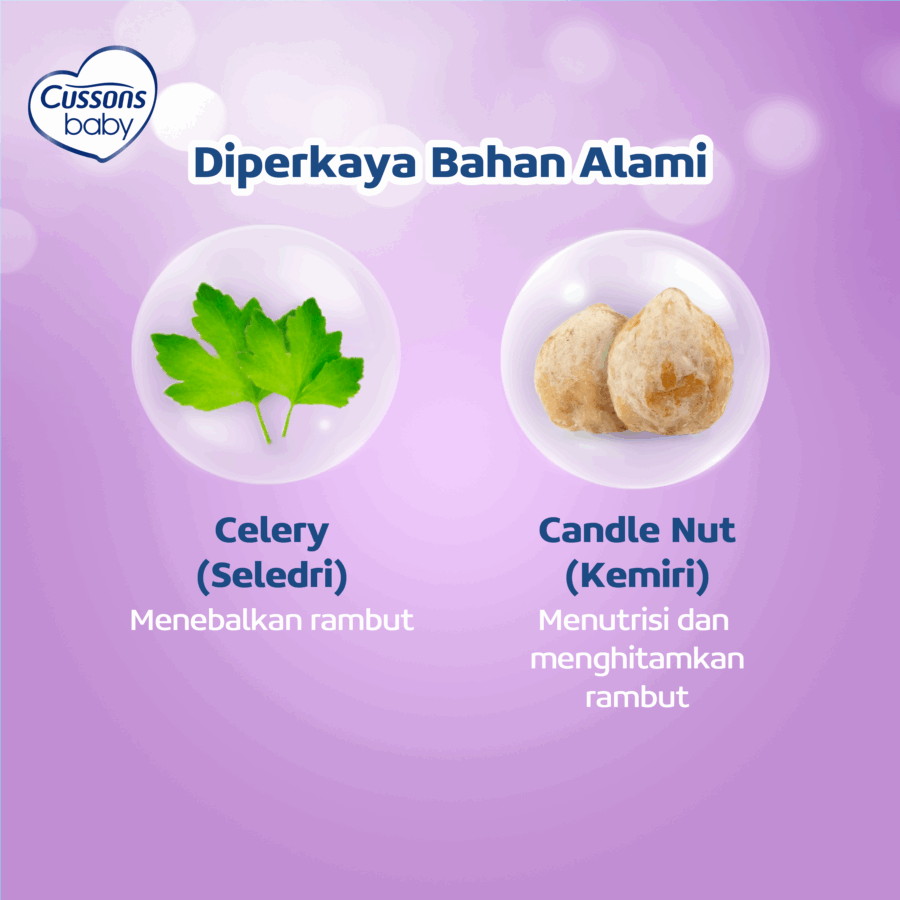 Cussons Baby Shampoo Candle Nut & Celery - Image 3