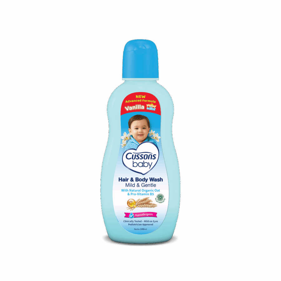 Cussons Baby Mild & Gentle Hair & Body Wash 100ml
