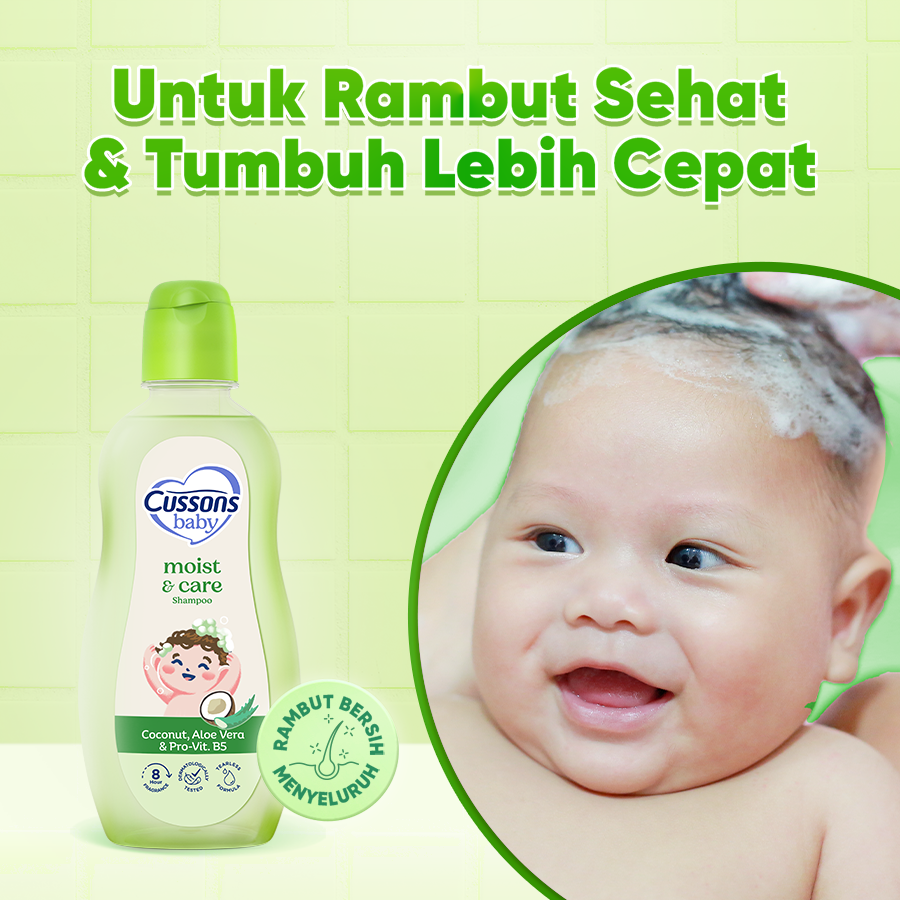 Cussons Baby Shampoo Coconut Oil & Aloe Vera