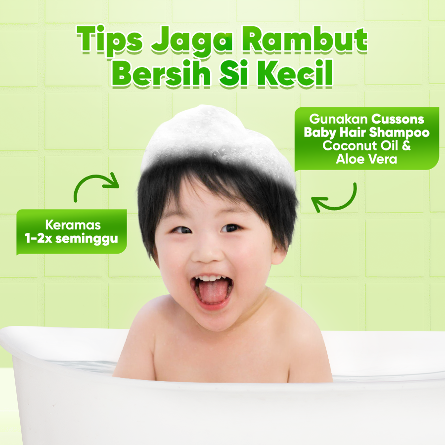 Cussons Baby Shampoo Coconut Oil & Aloe Vera
