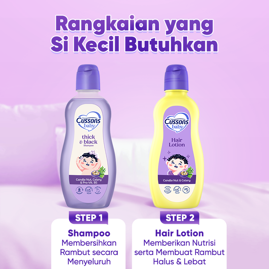 Cussons Baby Hair Lotion Candle Nut & Celery