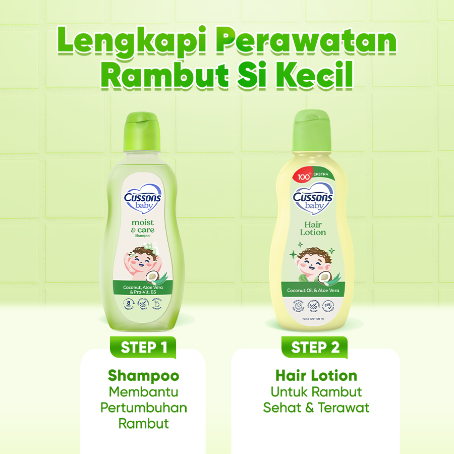 Cussons Baby Shampoo Coconut Oil & Aloe Vera