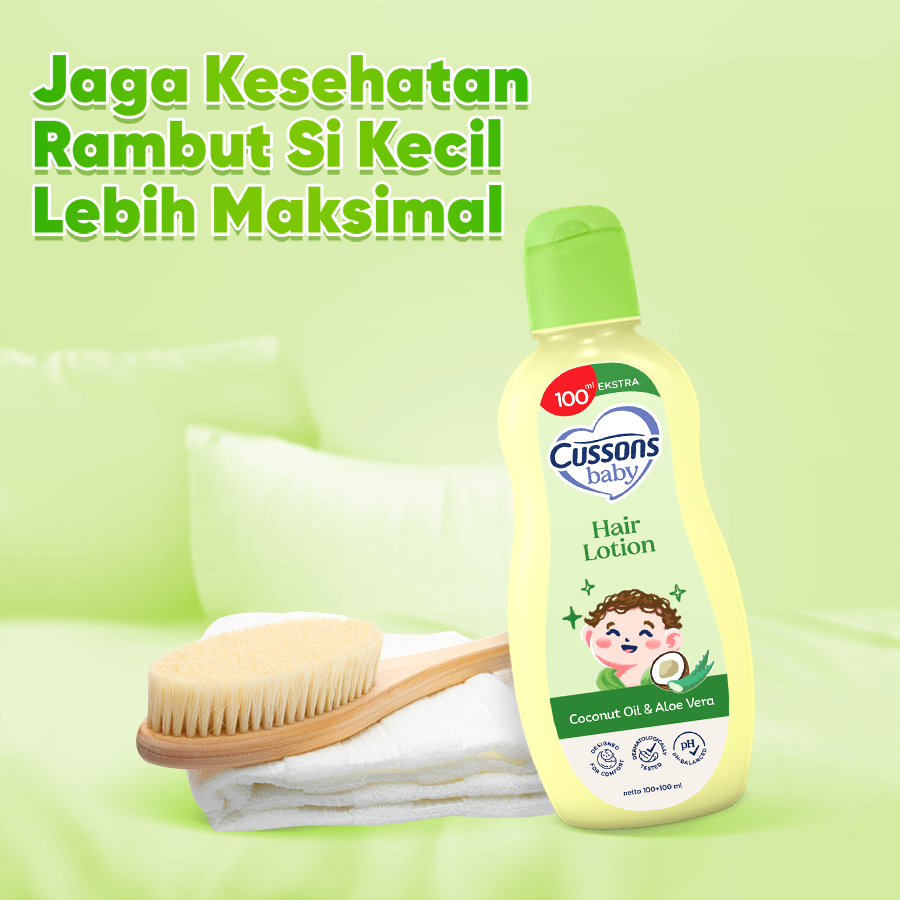 Cussons Baby Hair Lotion Coconut Oil & Aloe Vera