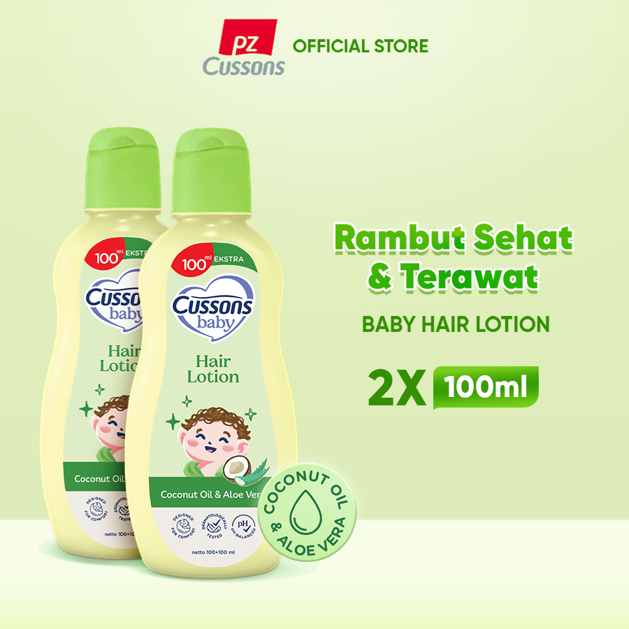 Cussons Baby Hair Lotion Coconut Oil & Aloe Vera