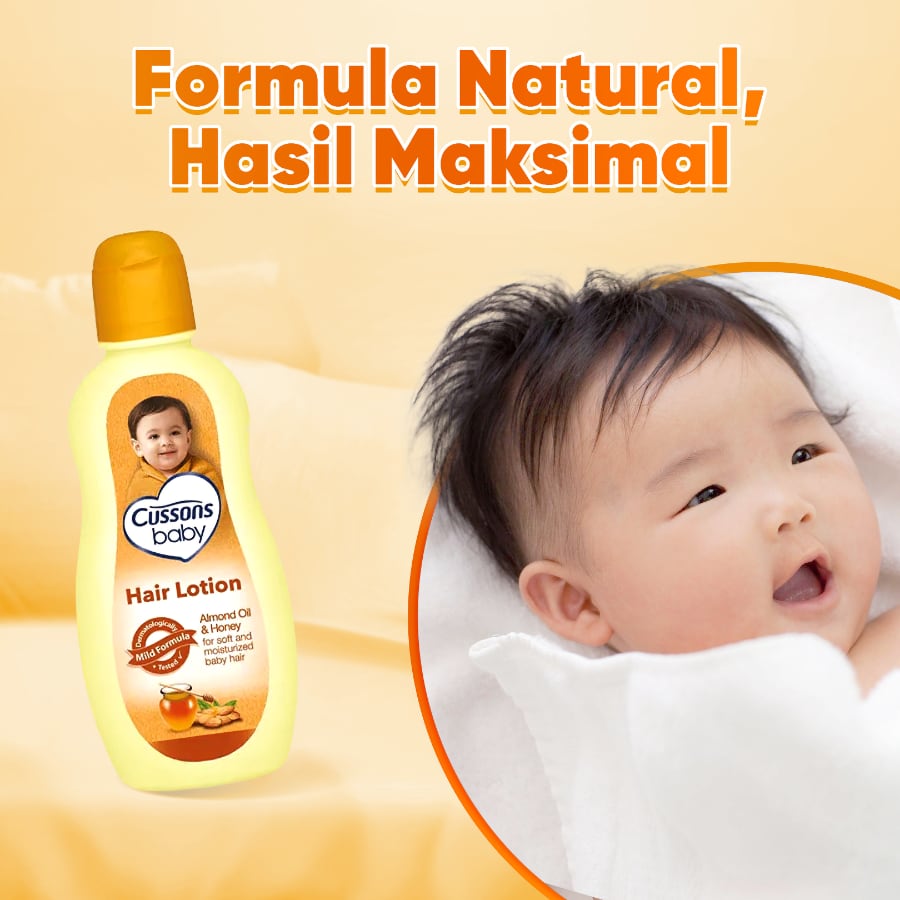 Cussons Baby Hair Lotion Almond Oil & Honey