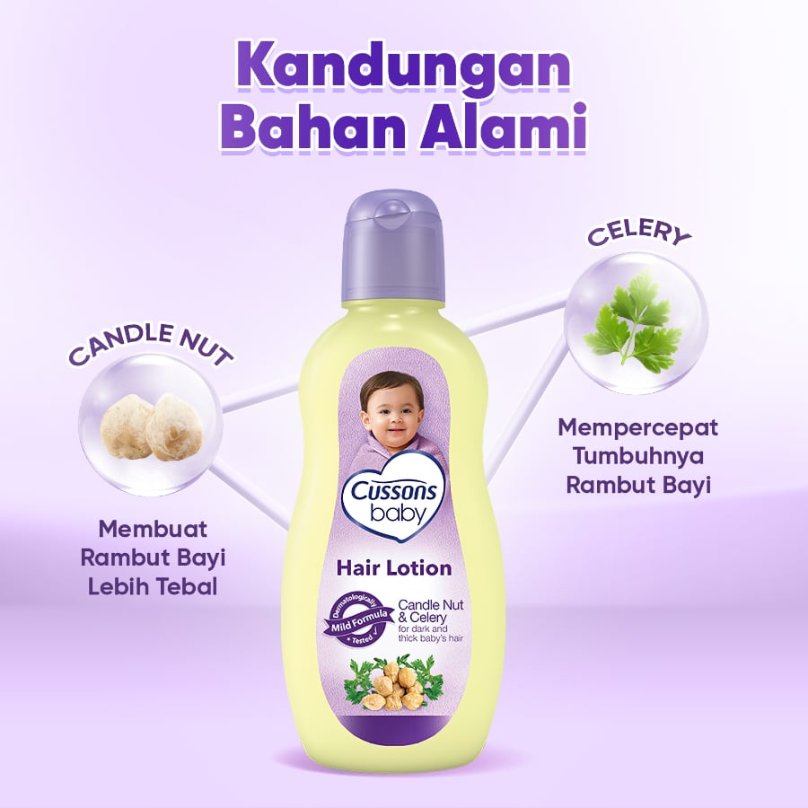 Cussons Baby Hair Lotion Candle Nut & Celery