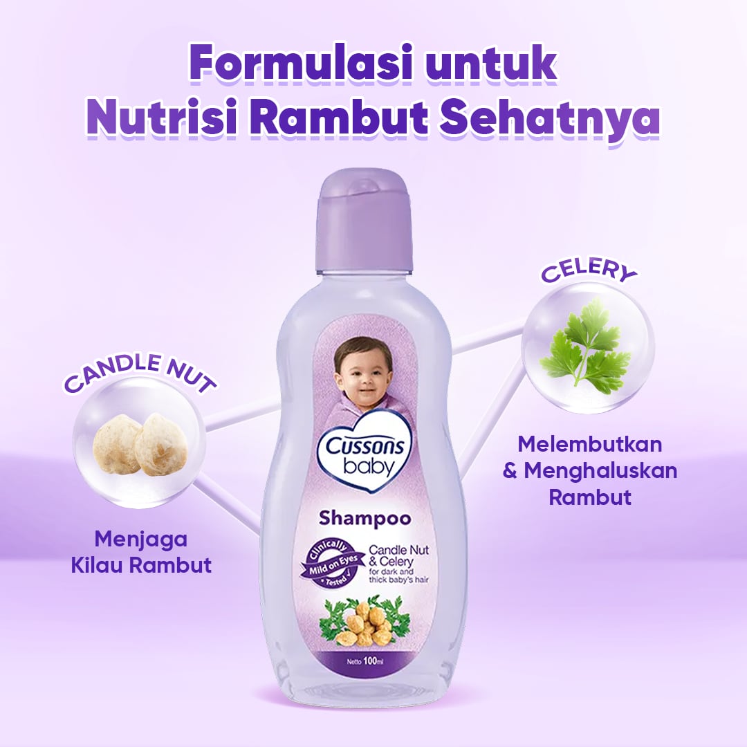 Cussons Baby Shampoo Candle Nut & Celery