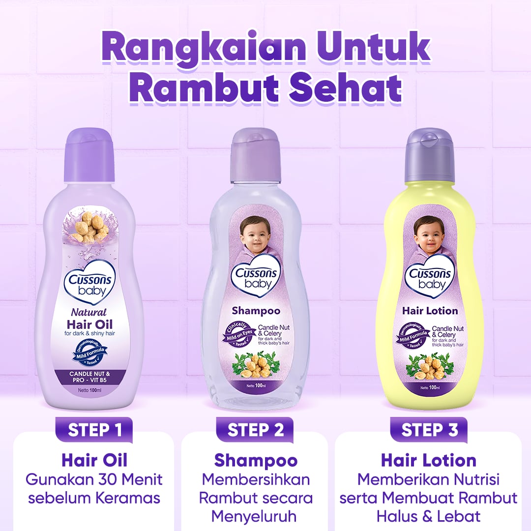 Cussons Baby Shampoo Candle Nut & Celery