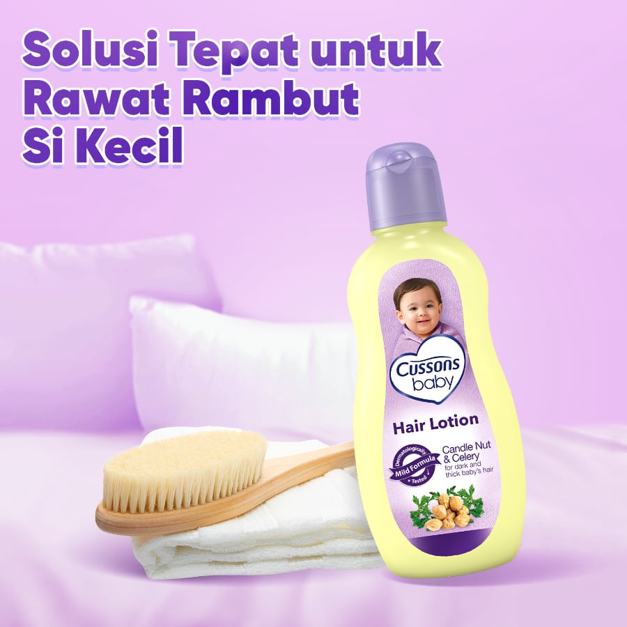 Cussons Baby Hair Lotion Candle Nut & Celery