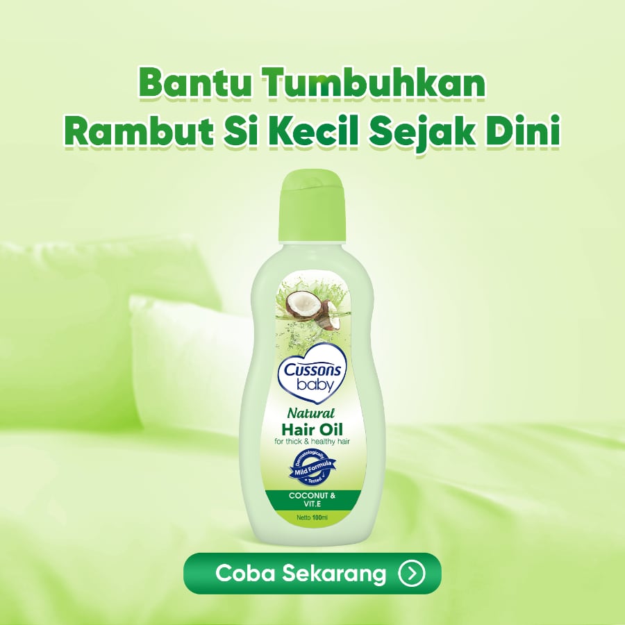 Cussons Baby Natural Hair Oil Coconut