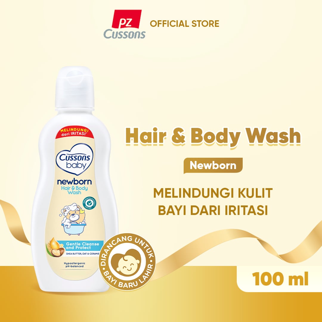 Cussons Baby Newborn Hair Body Wash Cussons Baby Indonesia