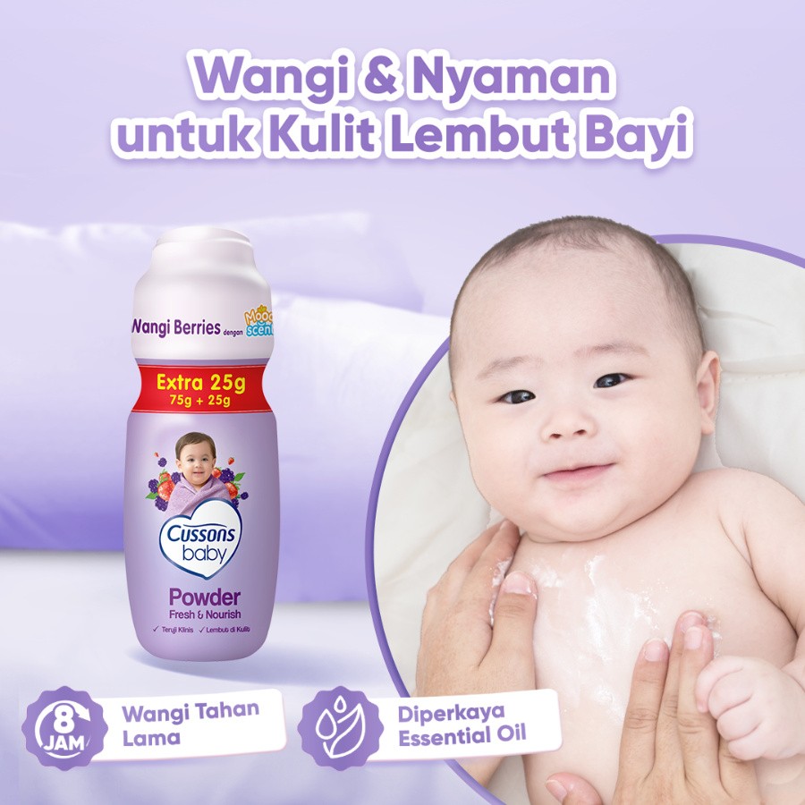 Cussons Baby Powder Fresh & Nourish
