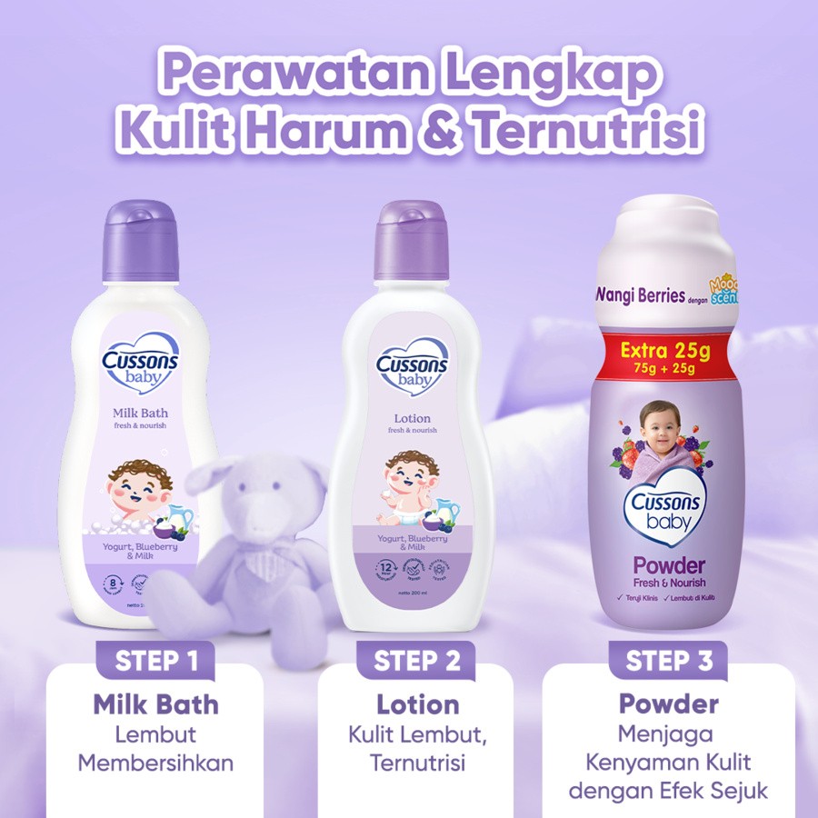Cussons Baby Powder Fresh & Nourish