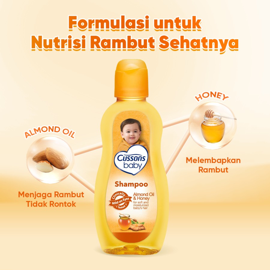 Cussons Baby Shampoo Almond Oil & Honey