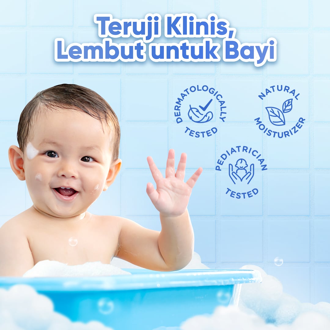 Mild & Gentle_Slide 4-Bar Soap 60 gr Cussons Baby Mild & Gentle Soap