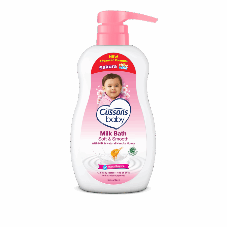 Cussons Baby Soft & Smooth Milk Bath - Liquid Wash