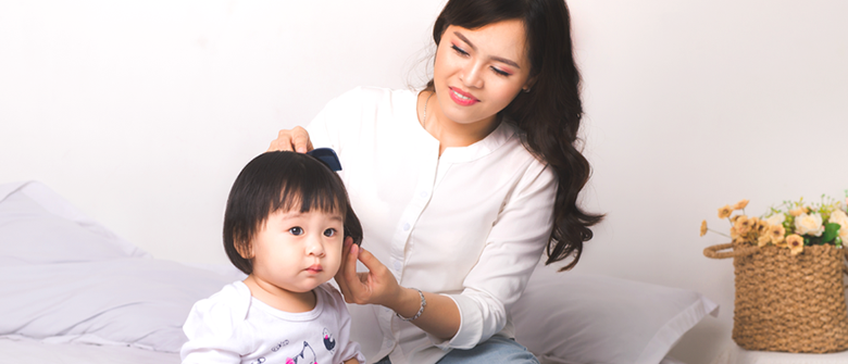 Cara Mudah Merawat Rambut  Anak  Cussons Baby Indonesia