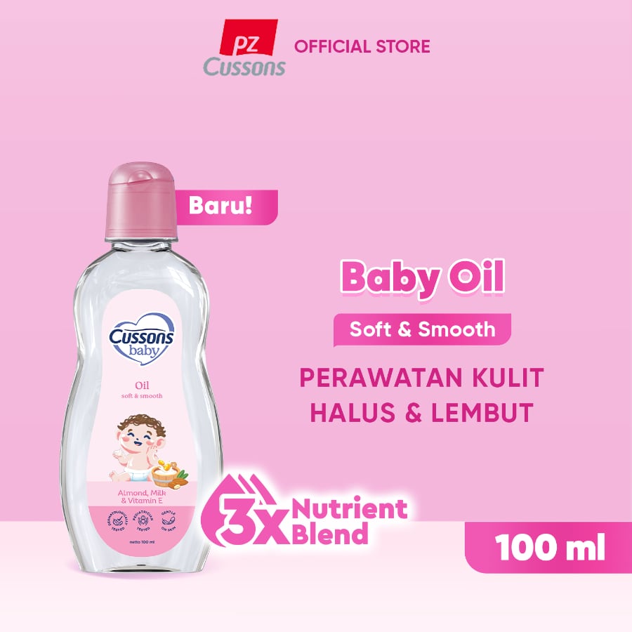 Soft & Smooth_Thumbnail-Baby Oil 100ml Cussons Baby Soft & Smooth Baby Oil