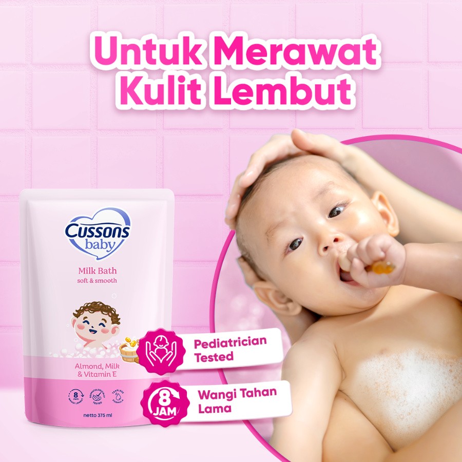 SoftSmooth_Slide2-MilkBath375ml Cussons Baby Soft & Smooth Bath Doy