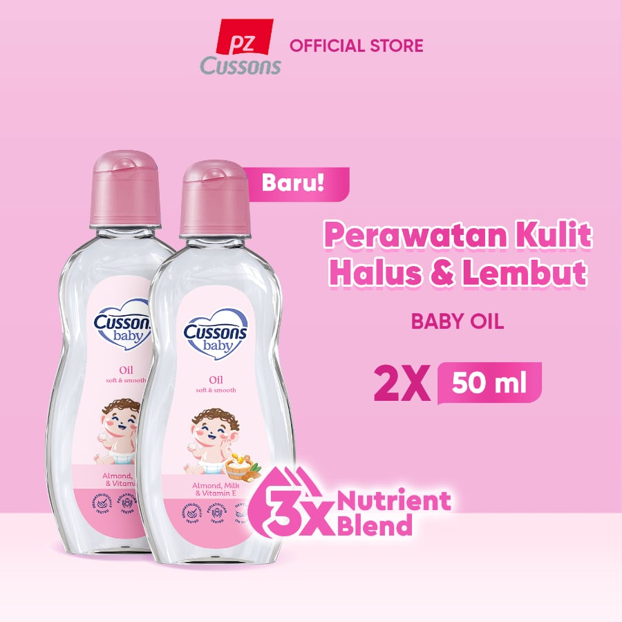 Cussons Baby Soft & Smooth Baby Oil