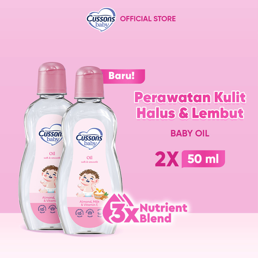 Cussons Baby Soft & Smooth Baby Oil