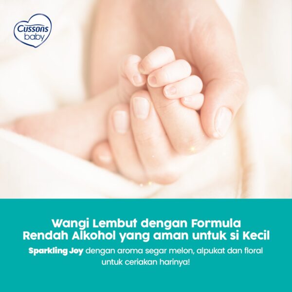 Cussons Baby Cologne Sparkling Joy - Minyak Wangi Bayi 100ml - Image 5