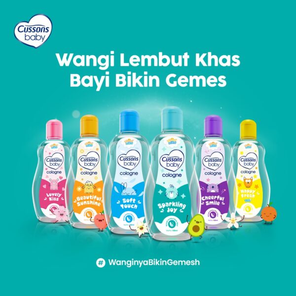Cussons Baby Cologne Sparkling Joy - Minyak Wangi Bayi 100ml - Image 7