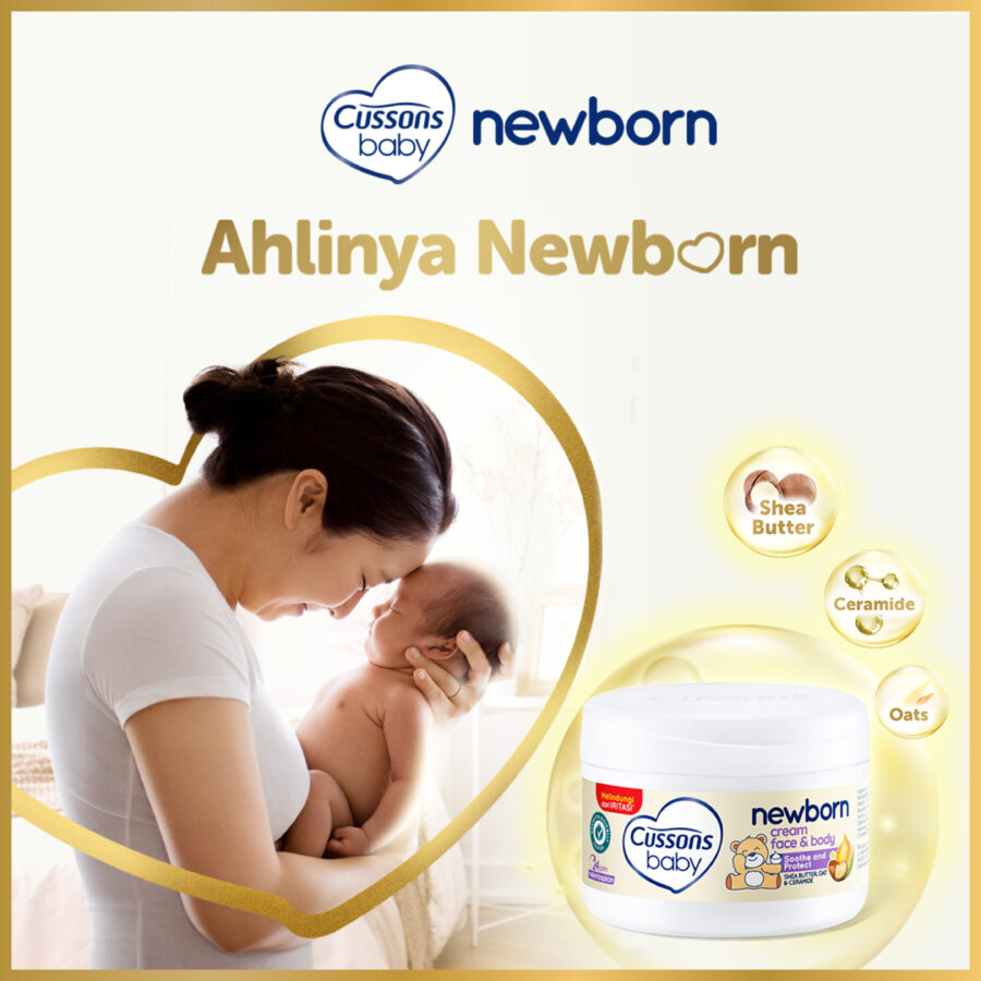 Cussons Baby Newborn Face & Body Cream - Image 2