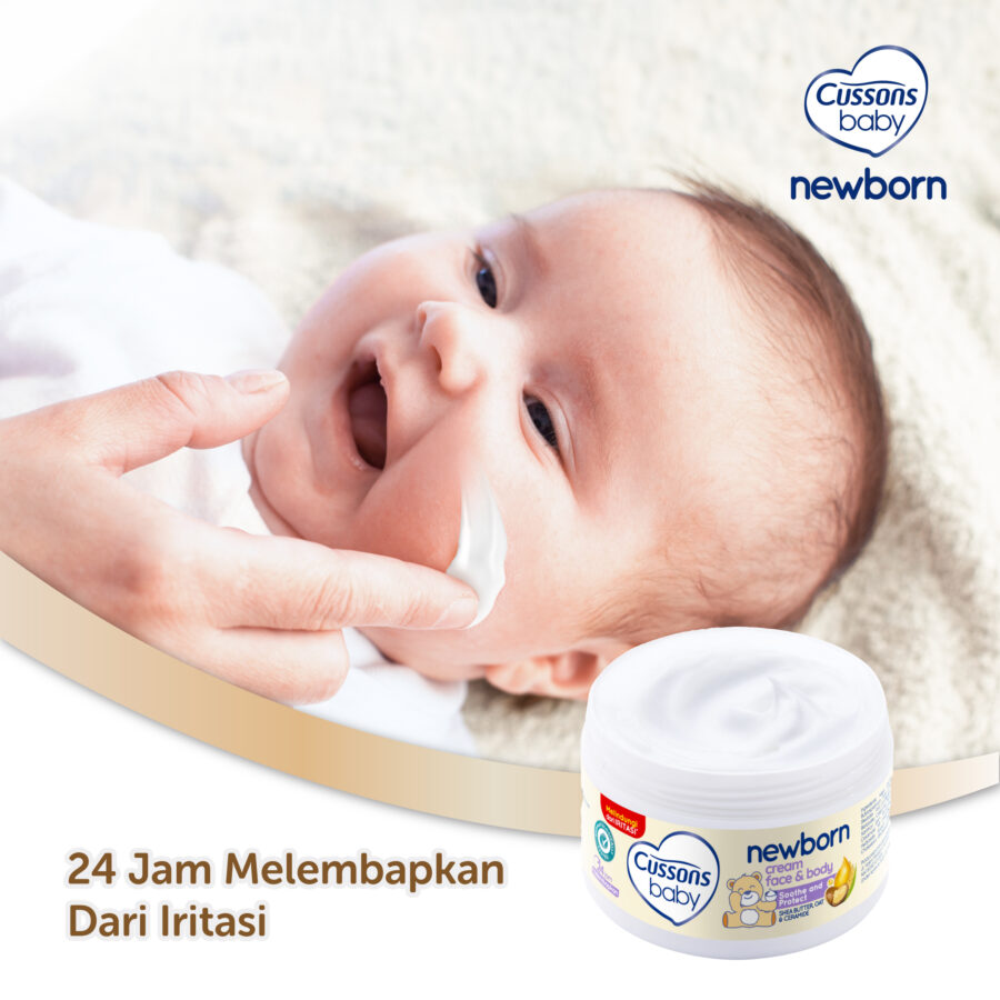 Cussons Baby Newborn Face & Body Cream - Image 4