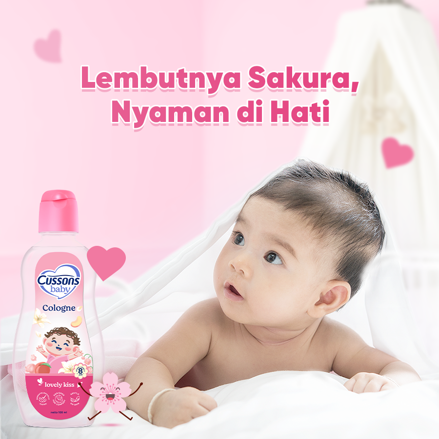 Cussons Baby Cologne Lovely Kiss