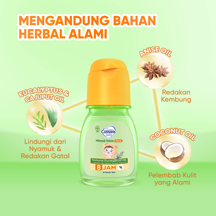 Cussons Baby Minyak Telon Plus