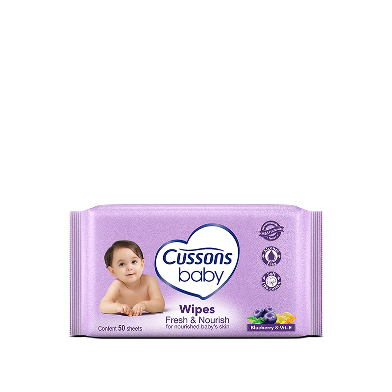 Cussons Baby Fresh & Nourish Baby Wipes Cussons Baby Indonesia
