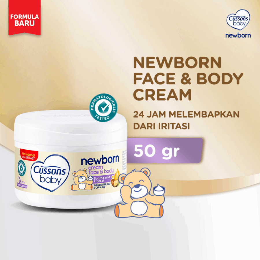 Cussons Baby Newborn Face & Body Cream