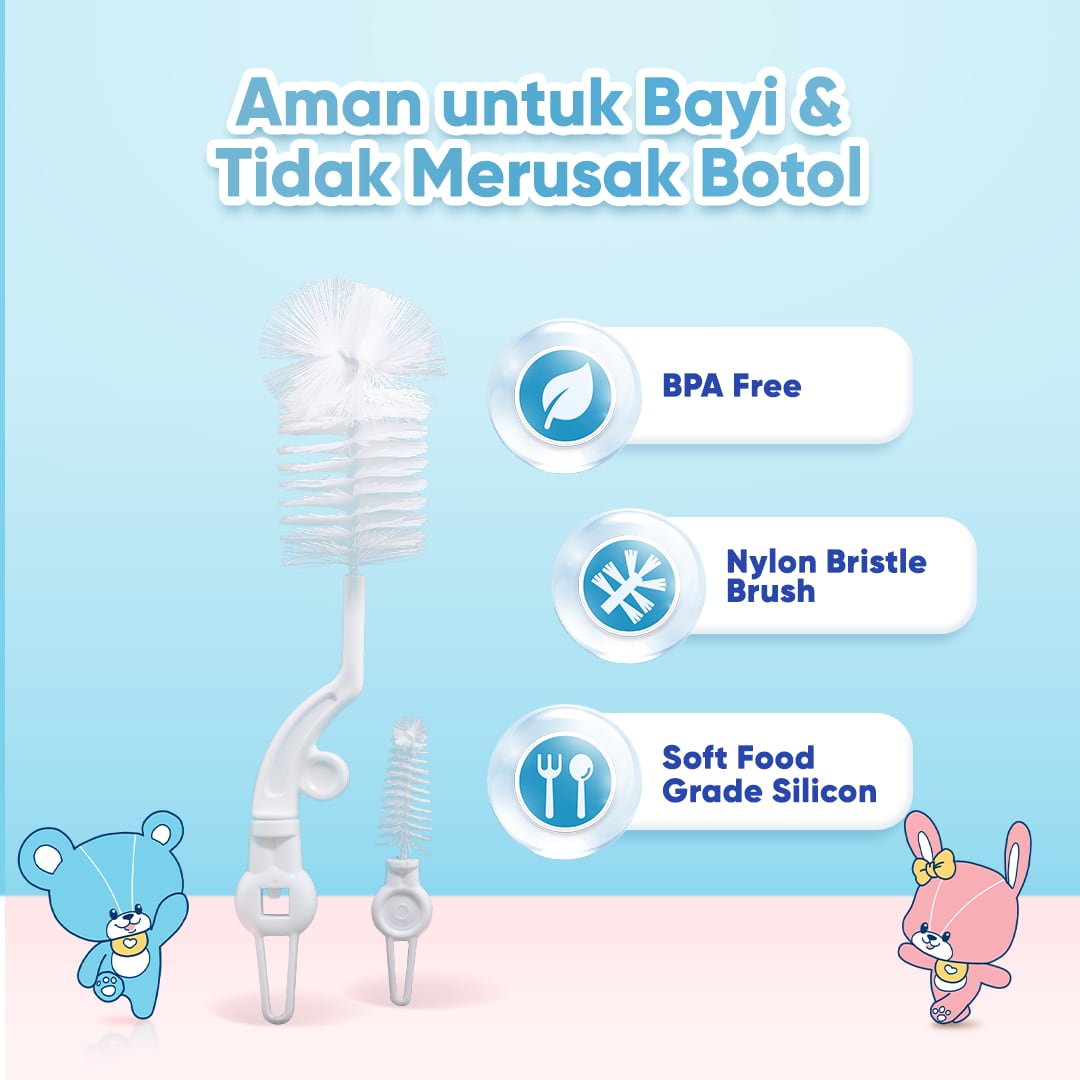 Cussons Baby Foldable Bottle Nipple Brush_Slide 4 Blue Baby Bottle & Nipple Brush