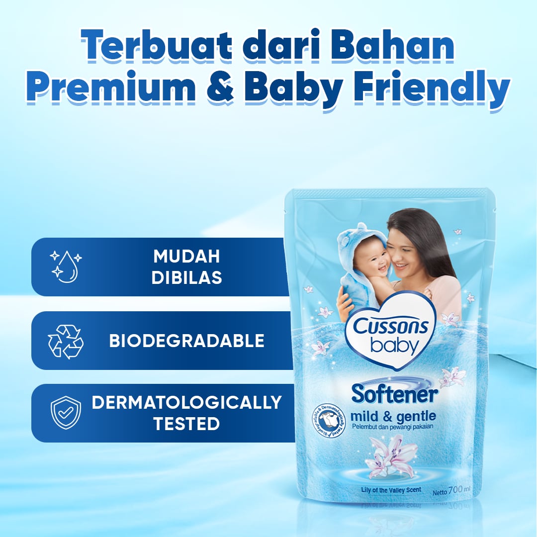 Cussons Baby_Slide 3-Softener 700ml Mild & Gentle Mild & Gentle Softener