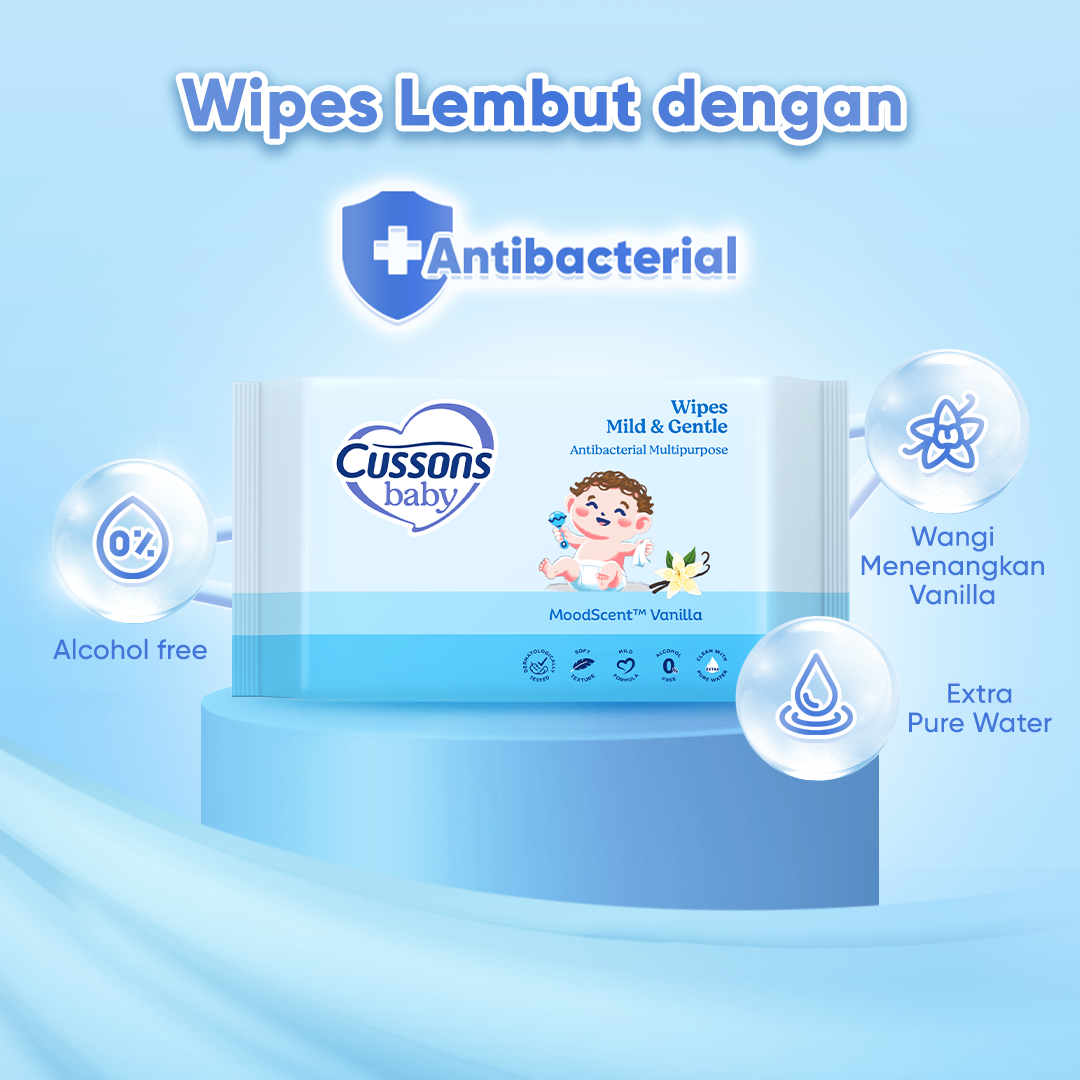 Antibacterial Multipurpose Wipes Mild & Gentle