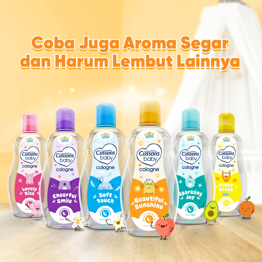 Cussons Baby_Slide 6-Cologne Beautiful Sunshine 100ml Cussons Baby Cologne Beautiful Sunshine - Minyak Wangi Bayi 100ml