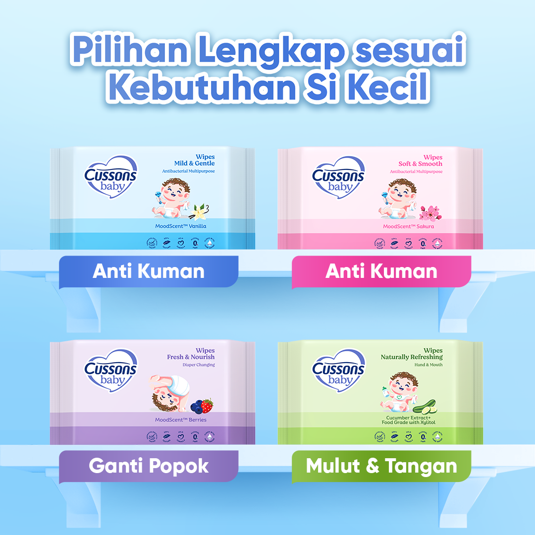 Antibacterial Multipurpose Wipes Mild & Gentle