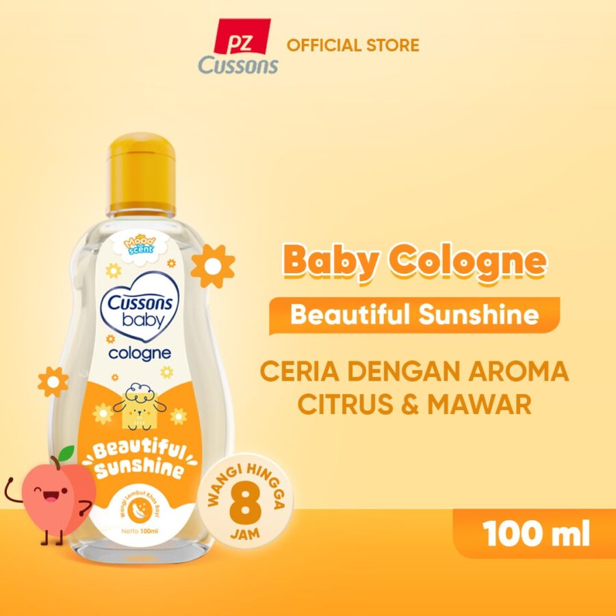 Cussons Baby Cologne Beautiful Sunshine - Minyak Wangi Bayi 100ml