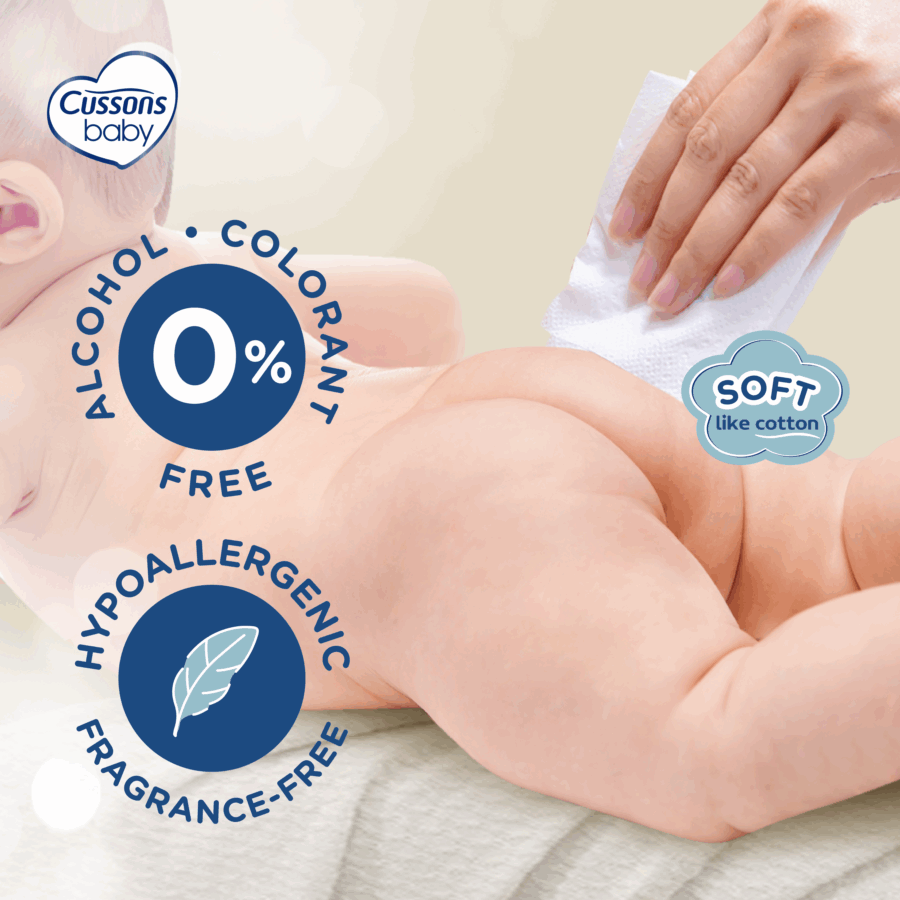 Cussons Baby Sensitive Baby Wipes - Image 3