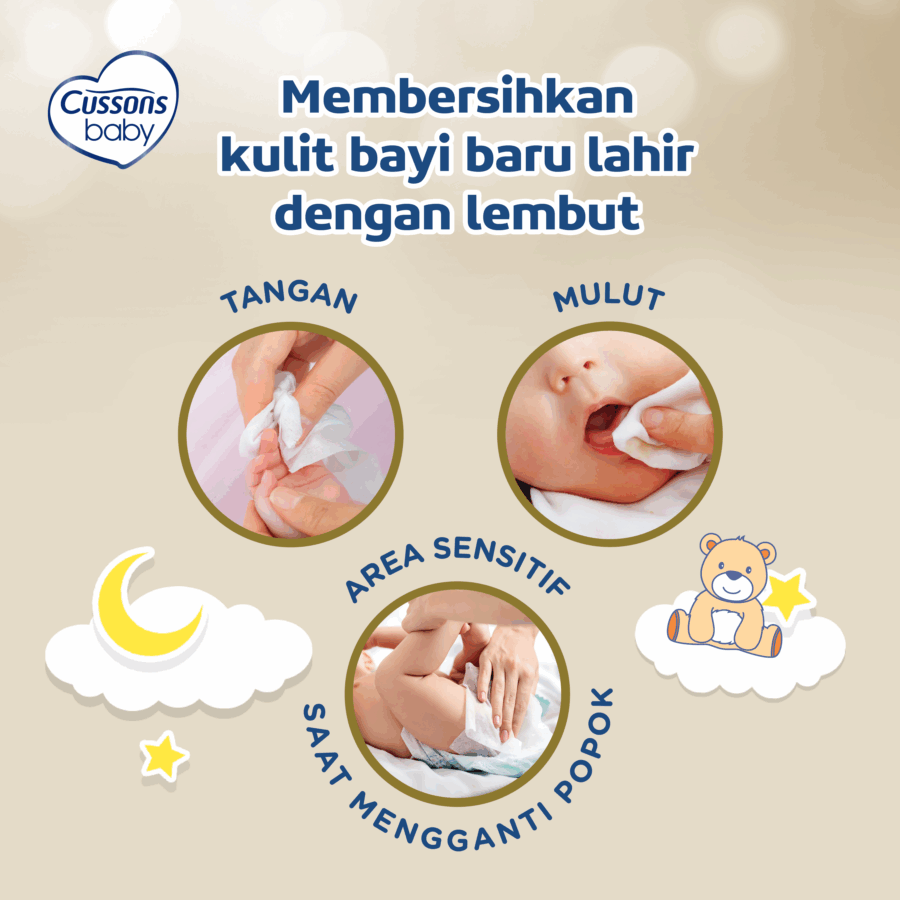 Cussons Baby Sensitive Baby Wipes - Image 4