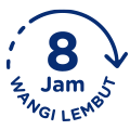 8 jam wangi lembut