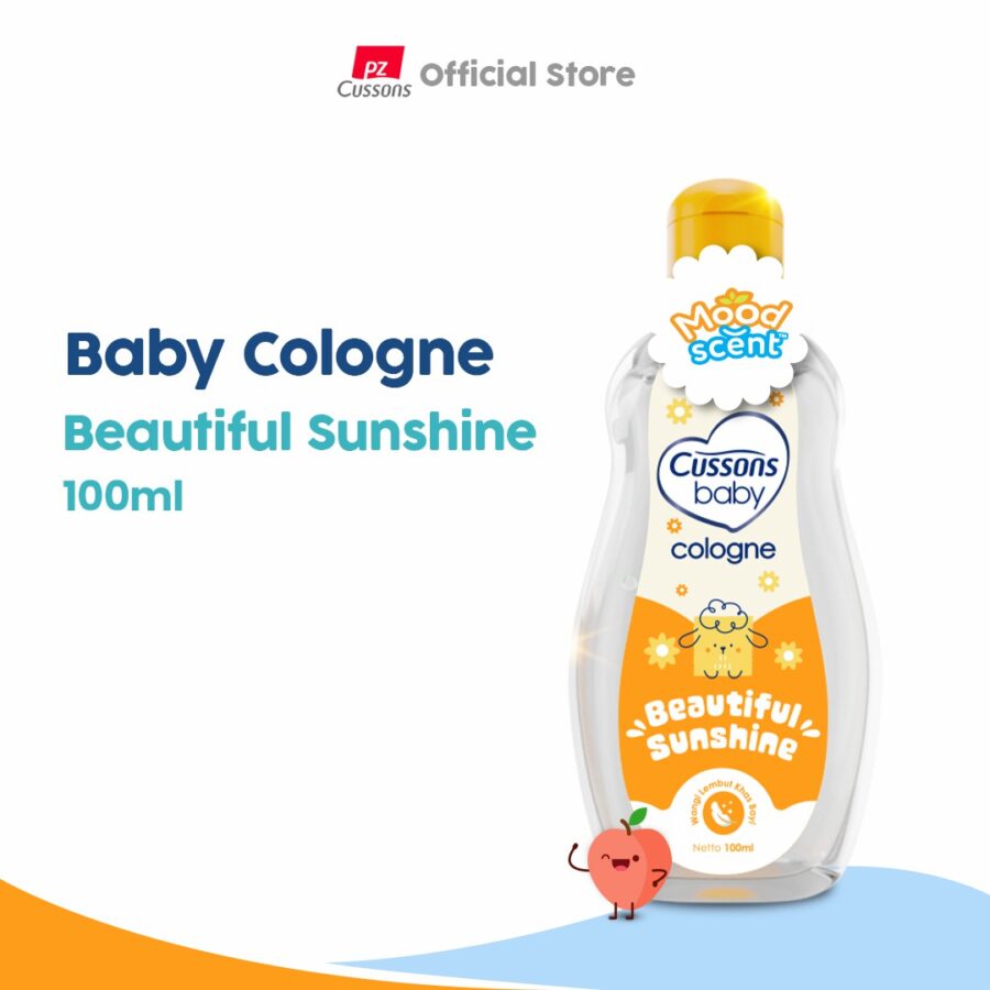 Cussons Baby Cologne Beautiful Sunshine - Minyak Wangi Bayi 100ml - Image 2