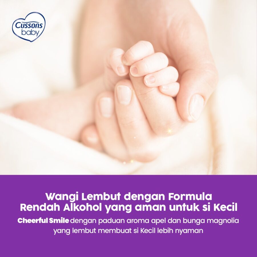 Cussons Baby Cologne Cheerful Smile - Minyak Wangi Bayi 100ml - Image 5