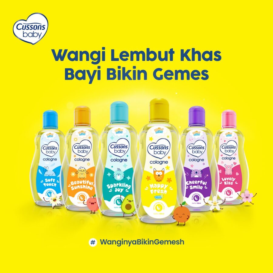 Cussons Baby Cologne Happy Fresh - Minyak Wangi Bayi 100ml - Image 7