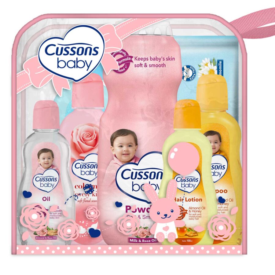 Cussons Baby Large Bag Pink