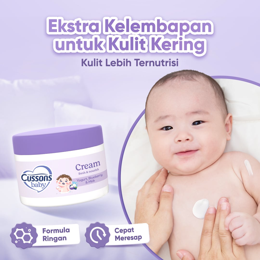 Fresh & Nourish_Slide 2-Cream 50 gr Cussons Baby Fresh & Nourish Cream
