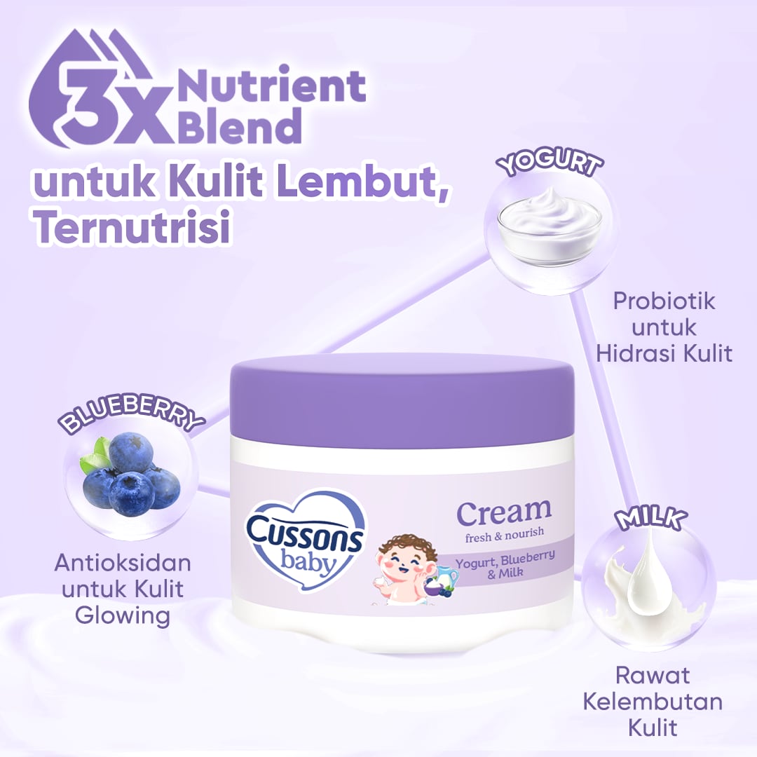 Fresh & Nourish_Slide 3-Cream 50 gr Cussons Baby Fresh & Nourish Cream