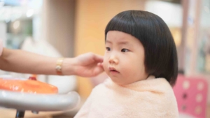 gaya rambut bowl cut bayi